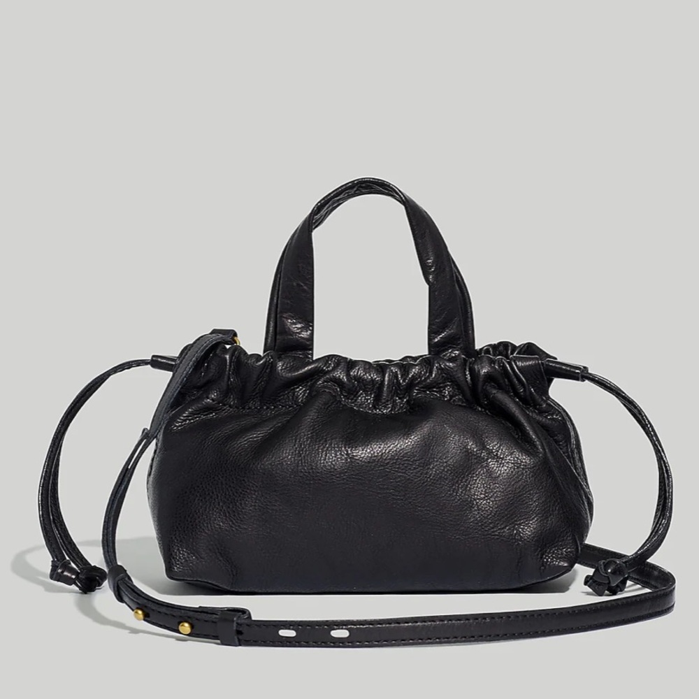 MADEWELL The Piazza Mini Crossbody Purse Bag Black